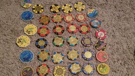 Hollywood park collectors casino chips