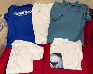 Men’s polo and T-shirts (L and XL) all for $10