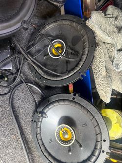 Kickers 6.5 door speakers