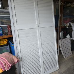 Wood Bifold door 78 x 36  $40.00