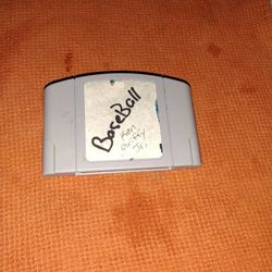 Ken Griffey Jr.'s MLB Slugfest Nintendo 64, 1999 Cartridge only missing label