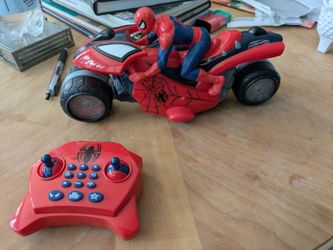 The Ultimate Spider-Man U-Command Motorcycle