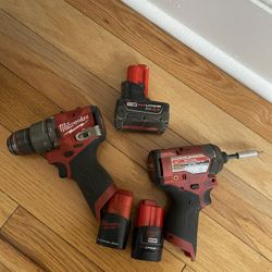 M12 FUEL IMAPCT DRIVER AND HAMMER DRILL