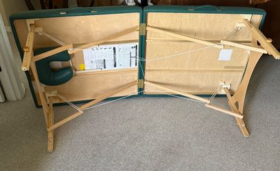 Oakworks massage Table with a Table Cart