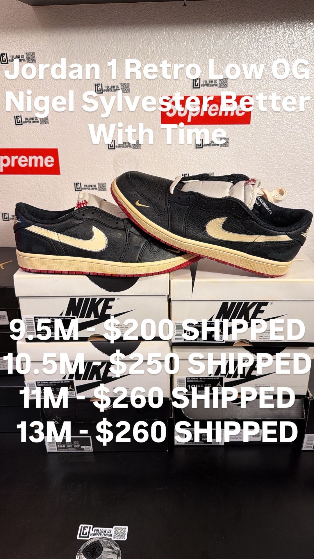 Jordan 1 Retro Low OG Nigel Sylvester Better With Time