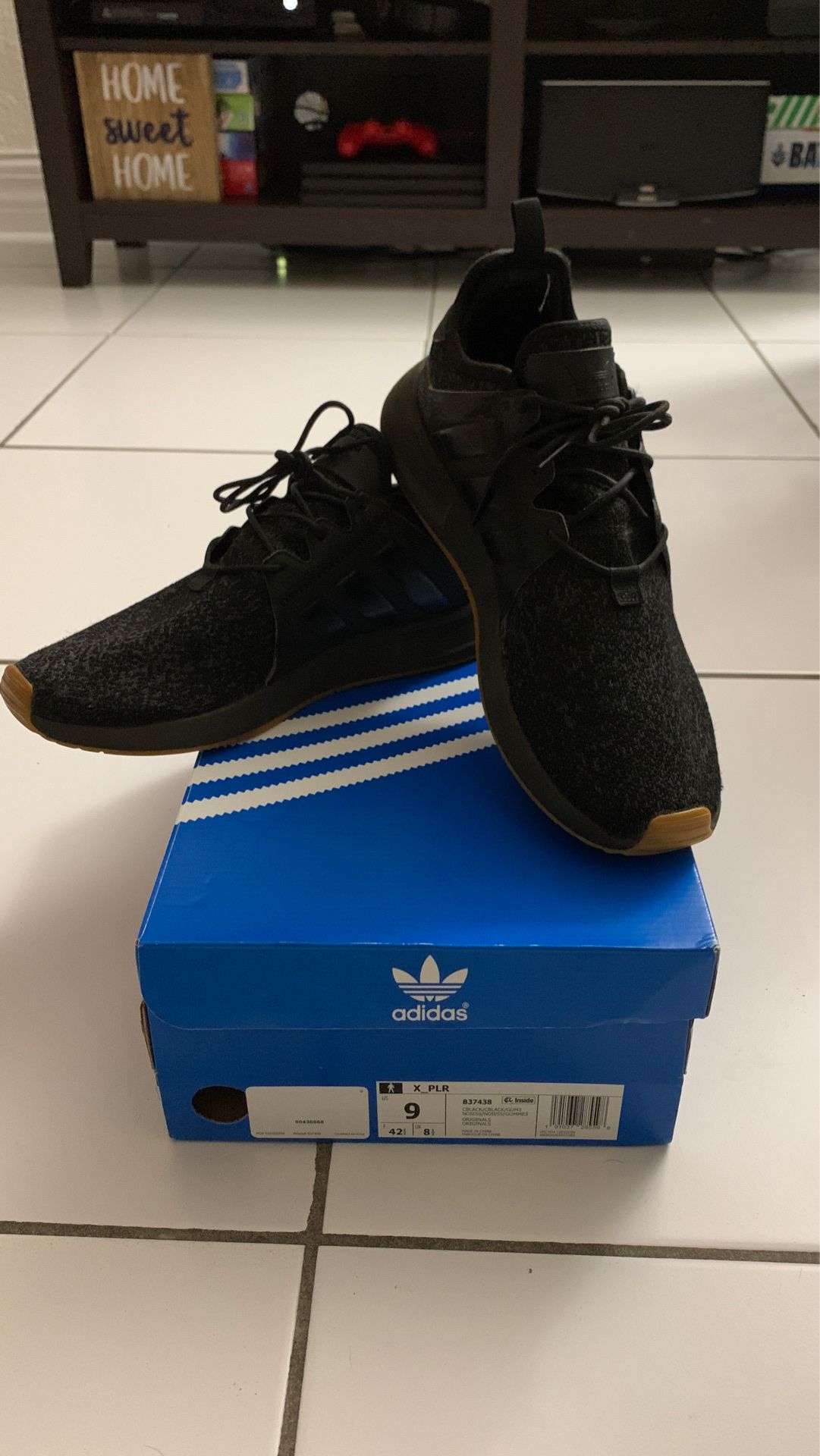 Adidas Mens Original X_PLR Running Shoe, Size 9