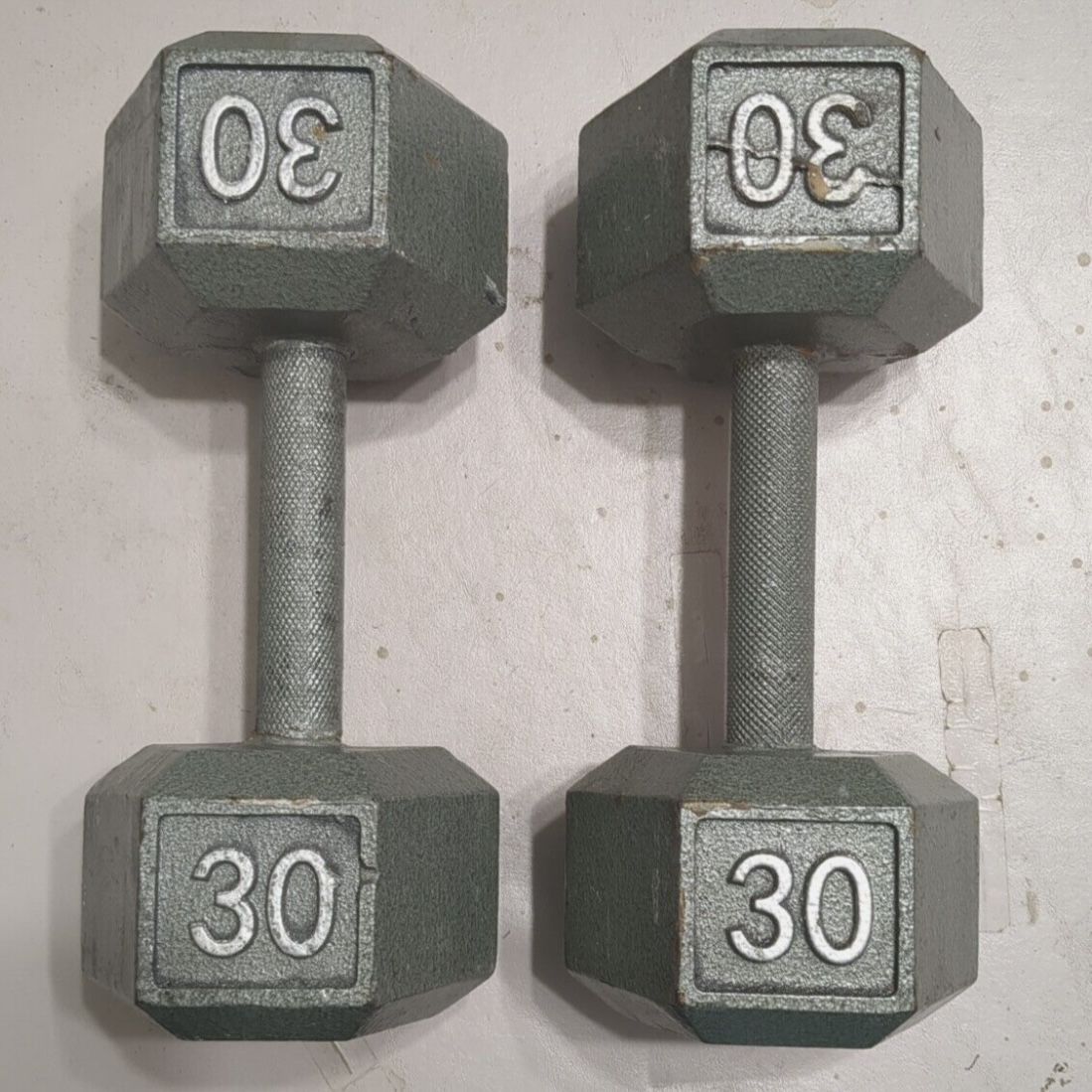 30 Pound Dumbbell Weights (2) (60 Lb)