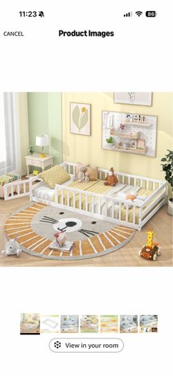 Montessori twin bed