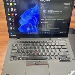 Used X1 Carbon Lenovo Laptop (14inch)