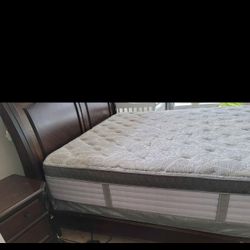 King Size Bed Frame & Box