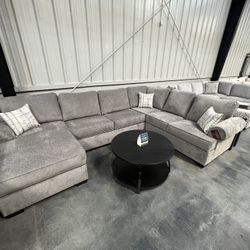 Grey Sectional On Sale Now 