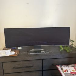 SAMSUNG 49" Odyssey QD-OLED G9 Curved Gaming Monitor 240Hz LS49CG954SN