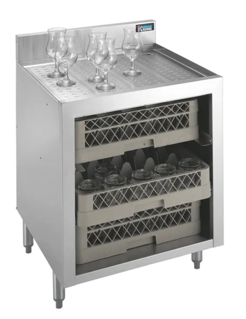 Krowne Commercial Bar Glass Storage