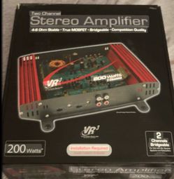 Stereo amplifier