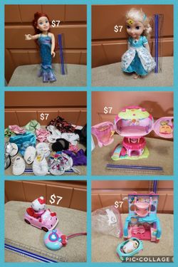 Gently use girls toys $7 each