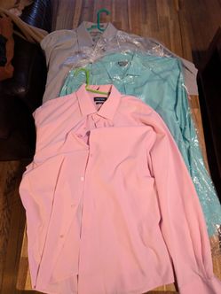 3 dress shirts XL