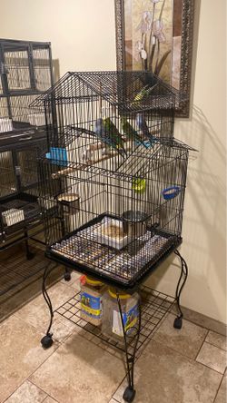 Bird cage with stand ONLY