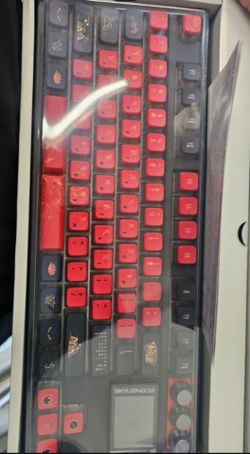 Skyloong SK96 Mechanical Keyboard Red Black Edition