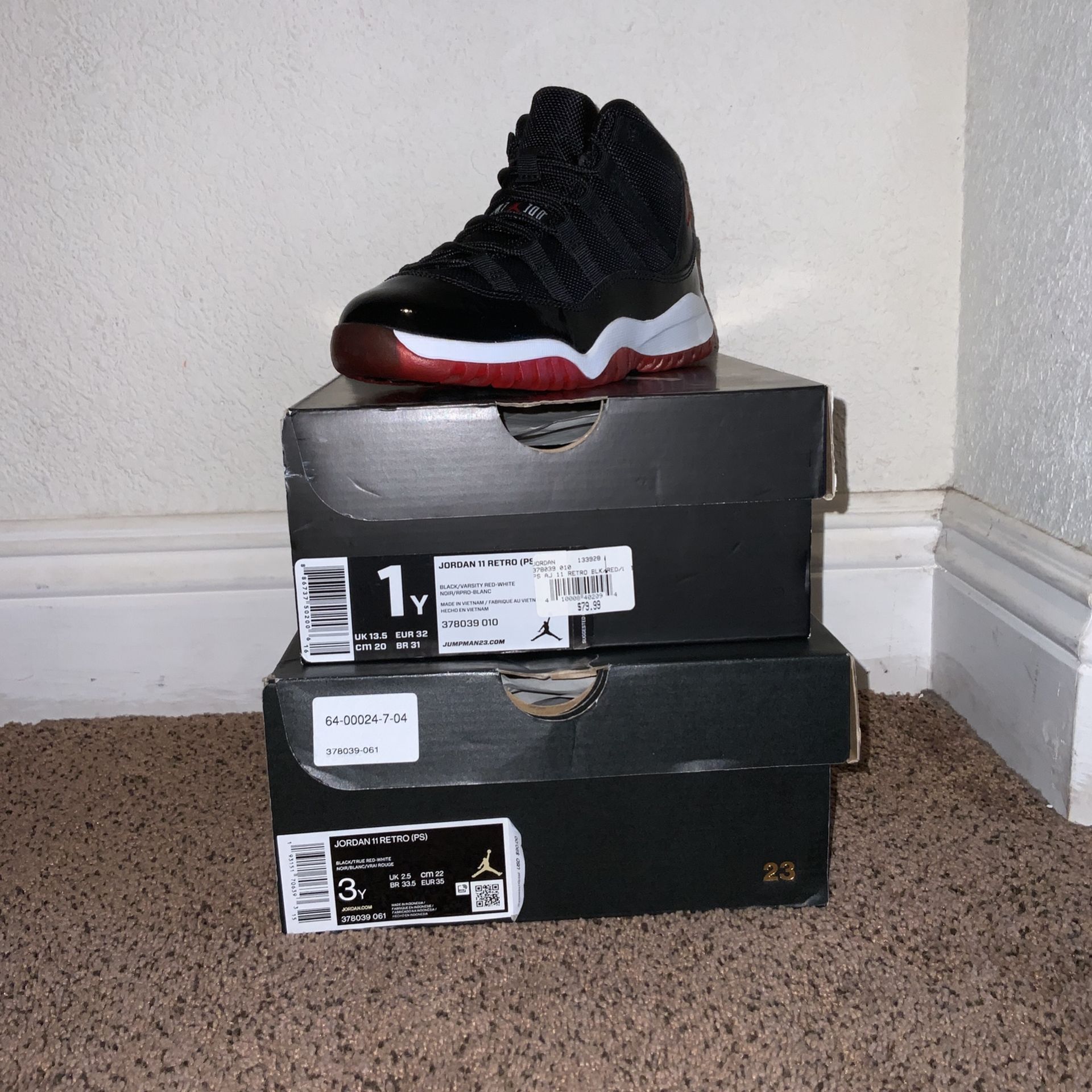Retro 11 Bred Box