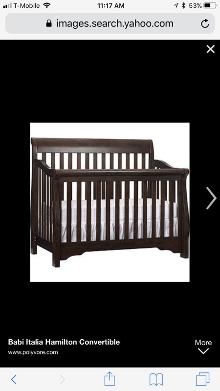 Babi Italia Hamilton Collection With Mattress For Sale In Virginia