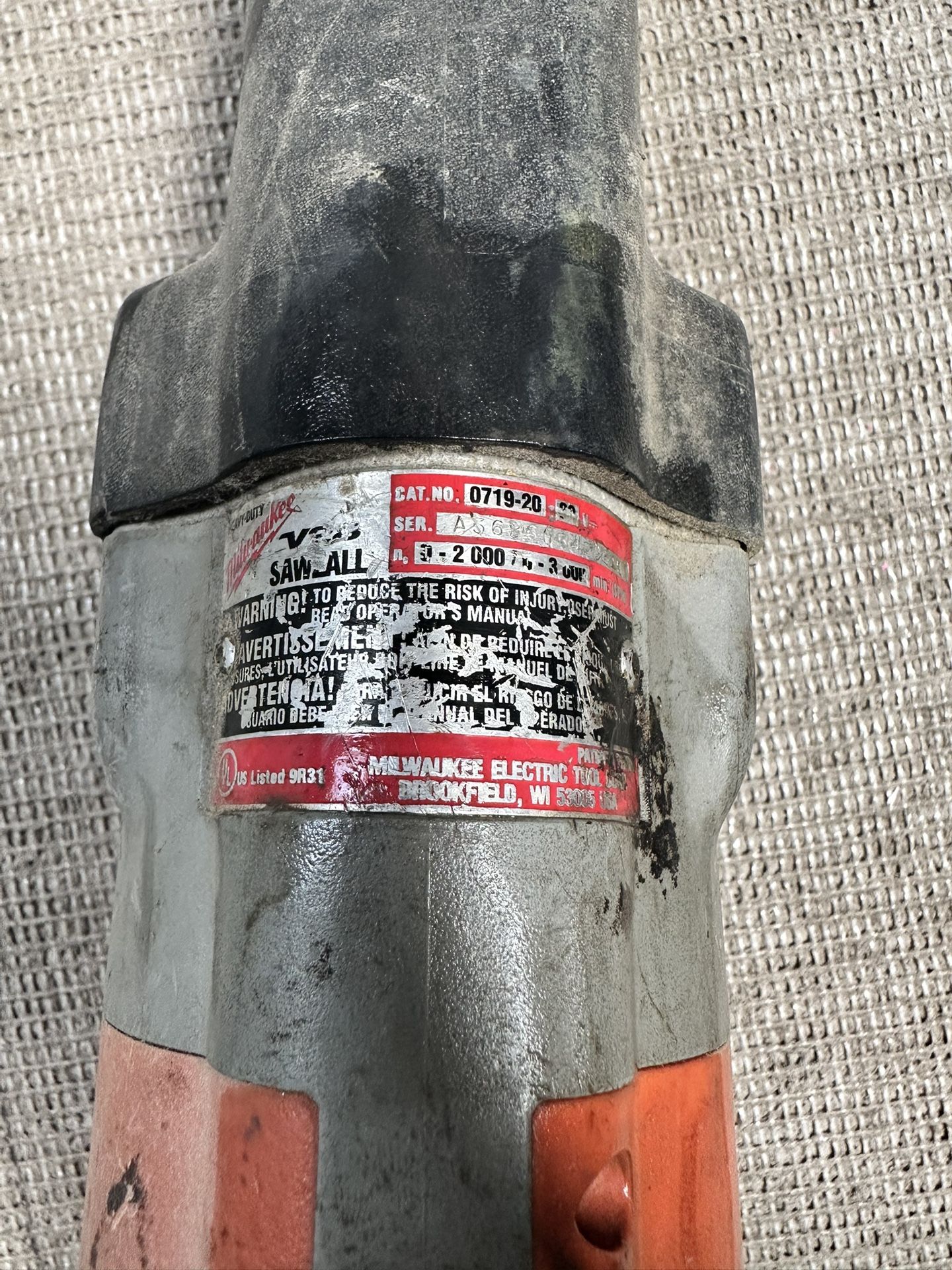 Cordless.  Sawzall