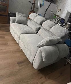 Cloud Velvet Sofa Cushion, Spacious and Comfortable 2-Seater Sofa, Modern Soft Velvet Sofa,