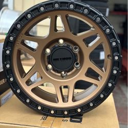17” Method MR312 bronze with black lip Wheels For Sale, We Finance