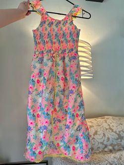 Girls Floral Culotte/Dress