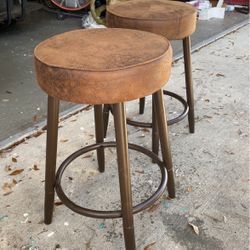 Brown Counter Stool 