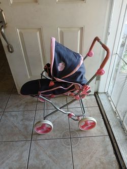 Dolly stroller blue and pink