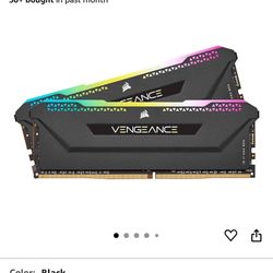 Corsair Vengeance RGB PRO SL 64GB (2x32GB) DDR4 3600MHz C18 Illuminated Desktop Memory Kit (10 Individually Addressable RGB LEDs, Optimized for Bandwi