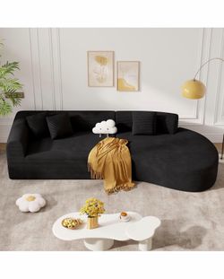 Black sectional