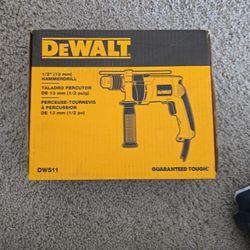 1/2 DeWALT Hammer drill 