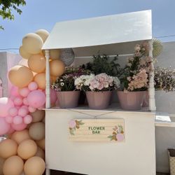 Sweet Treat Table - Floral Bar