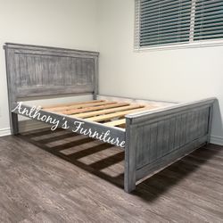 Queen Bed Frame - No Mattress 