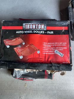 Ironton Auto Wheel Dollies Pair OBO