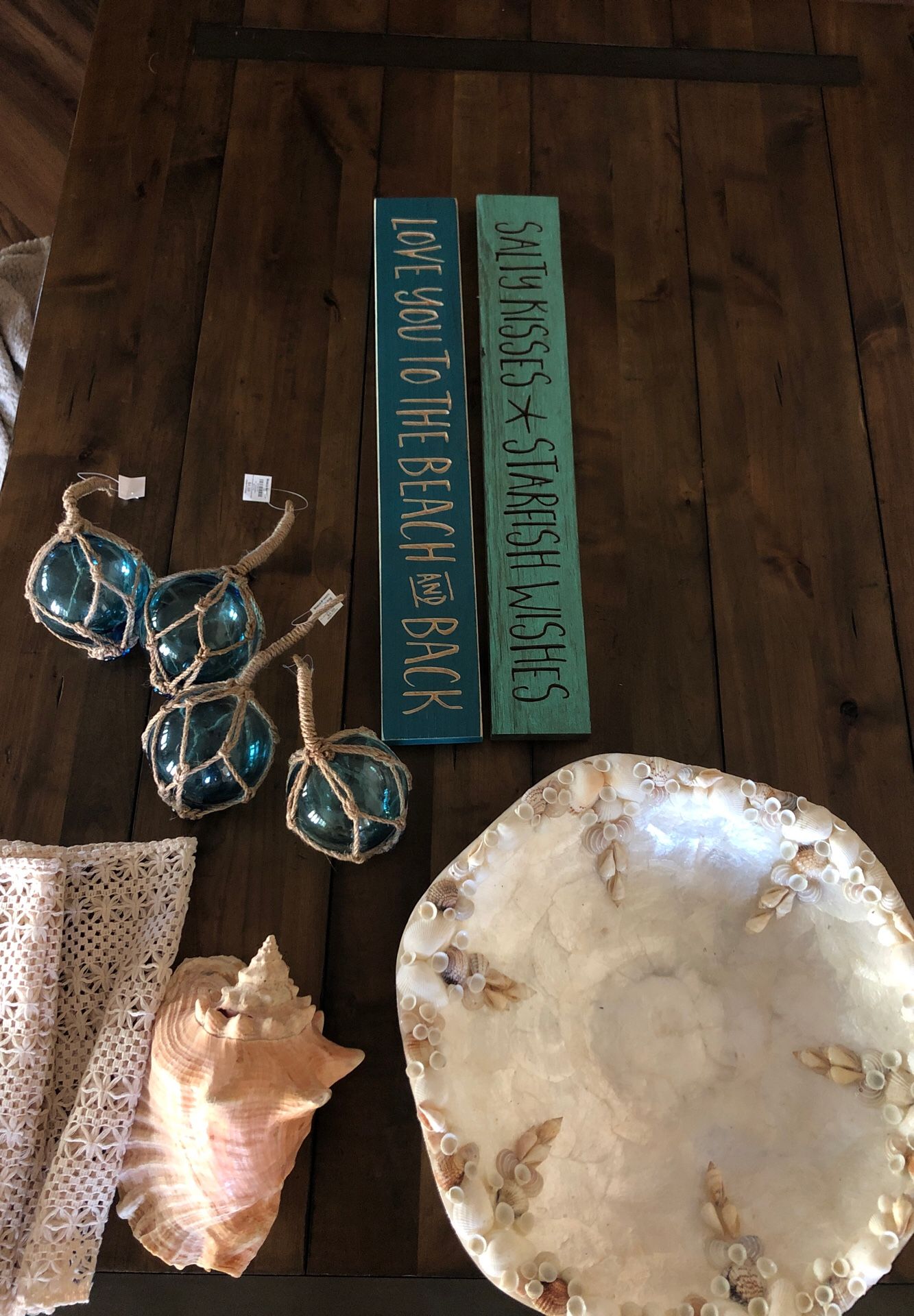 Modern mid century BoHo theme beach sand decoration