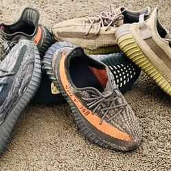 Yeezy Carbons, MX Dark Salt And Earths