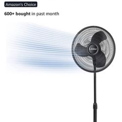 Lasko 2521 16-Inch 3-Speed Adjustable Oscillating Fan – Brand New