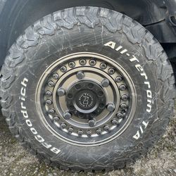 Black Rhino 18” Wheel & Tire Package