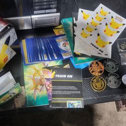 pokemon cards with box included 