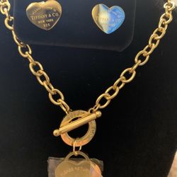 Earrings And Necklace Set
