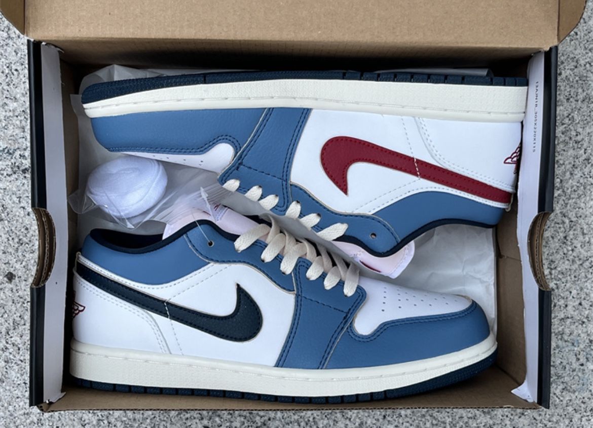 Brand New Air Jordan 1 Low ‘Navy Blue’ – Size 5.5-13 – Authentic – $150 (Pickup or Delivery Available)