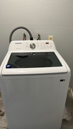 Samsung Washer & Dryer Set Side By Side