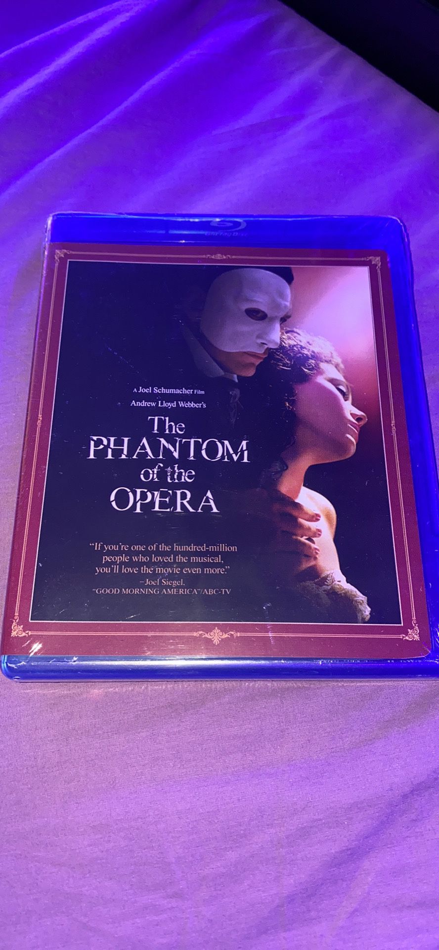 Phantom of the Opera BluRay DVD