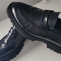 Steve Madden Zeb Penny Loafer - Men's Black Sz 7.5M