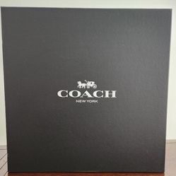 Coach Large Empty Box