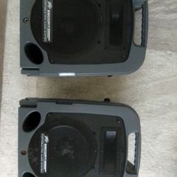 PEAVEY SPEAKER SYSTEM (2) TOTAL