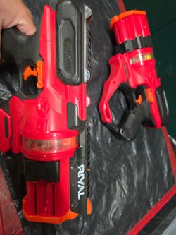 Nerf Rival Blasters Red and Black Set of 2