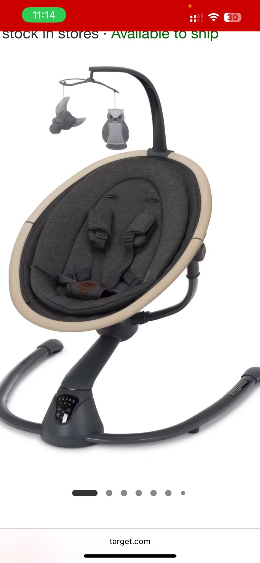 Maxi-Cosi Cassia Baby Swing